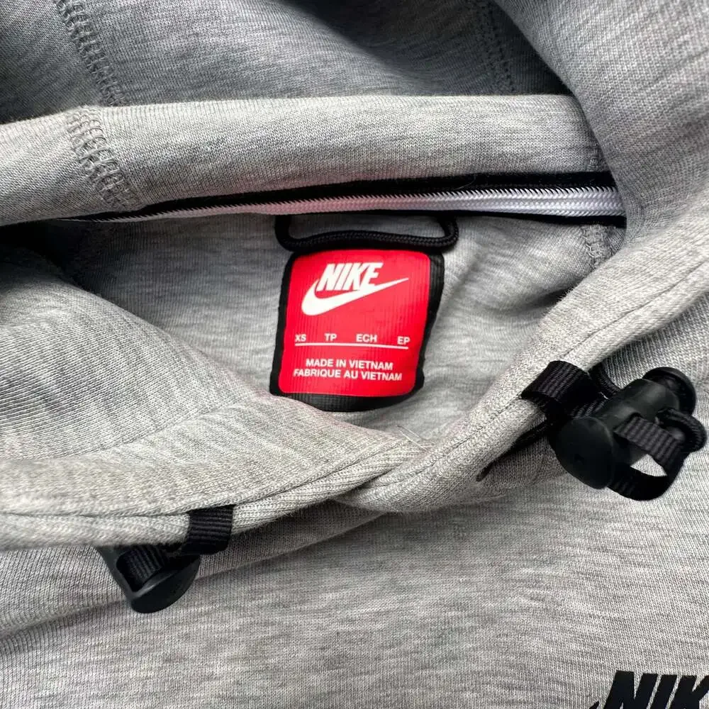 Nike Sportswear Tech Fleece Pullover Hoodie Grey  XS